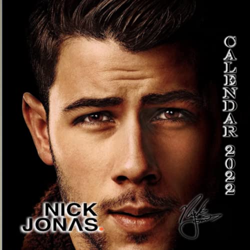nick jonas calendar 2022 nick jonas calendar 2022, monthly planner