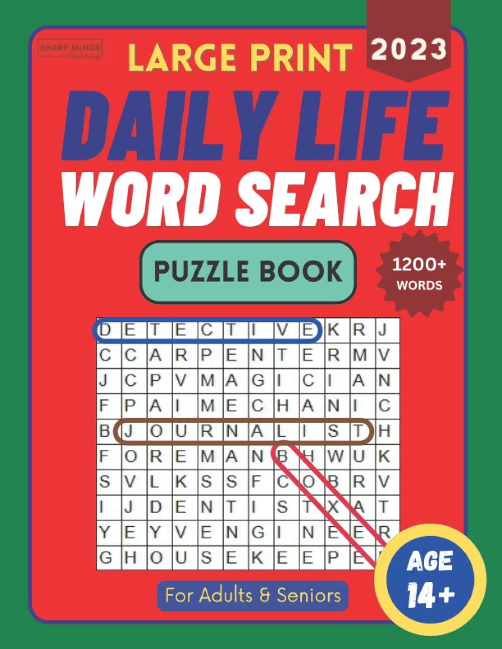 Large Print Daily Life Word Search Puzzle Book Best Word Search Book Large Print Daily Life Word Search Puzzle Book Best Word Search Book