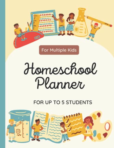 Homeschool Planner for multiple kids: Homeschooling handbook for moms ...