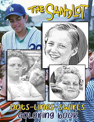 The Sandlot Dots Lines Swirls Coloring Book: Diagonal-Dots-Swirls