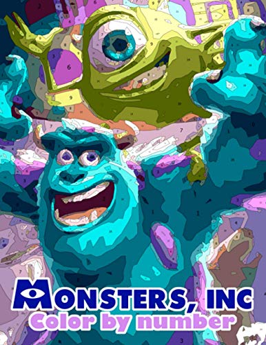Monsters Inc Color by Number: James P. "Sulley" Sullivan and His One ...