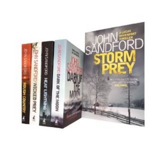 John Sandford Series 5 Books Collection Set (Dark of the Moon, Heat