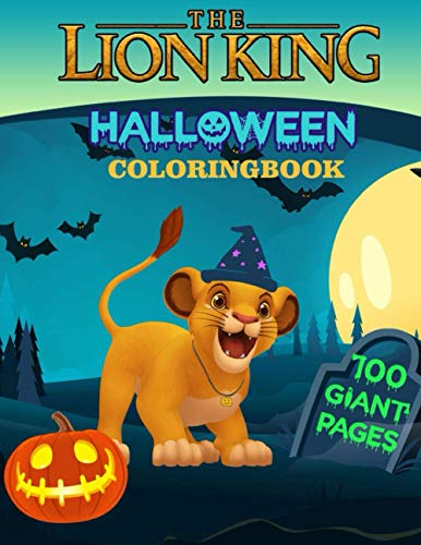 The Lion King Halloween Coloring Book: The Lion King Halloween Coloring