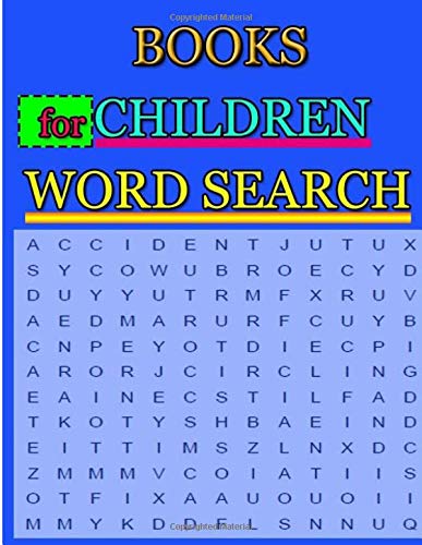 word search books for children: First Word Search: Fun First WordsWord ...