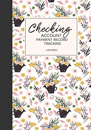 Checking Account Payment Record Tracking Log Book Check And Debit Card 
