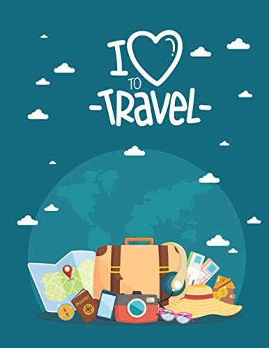 Travel Planner: Planner Printable Personal Planner Trip Journal ...