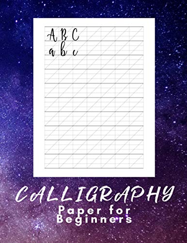 Calligraphy Paper for Beginners: Slant Lined Hand Lettering Calligraphy ...