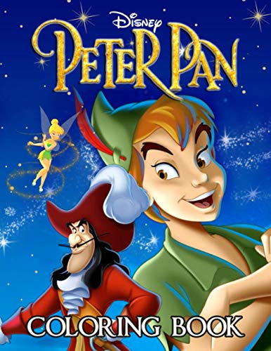Peter Pan Coloring Book: Life Is Relaxing Moments With Children And