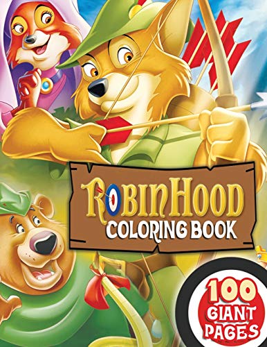 Robin Hood Coloring Book: Super Gift for Kids and Fans - Great Coloring ...