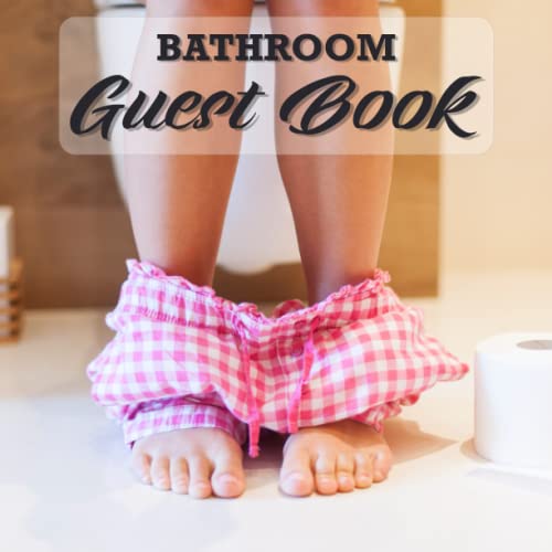 Bathroom Guest Book Funny Book Classy Bathroom Guestbook and