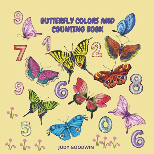 Butterfly Colors And Counting Book Fun Butterfly Counting Book For