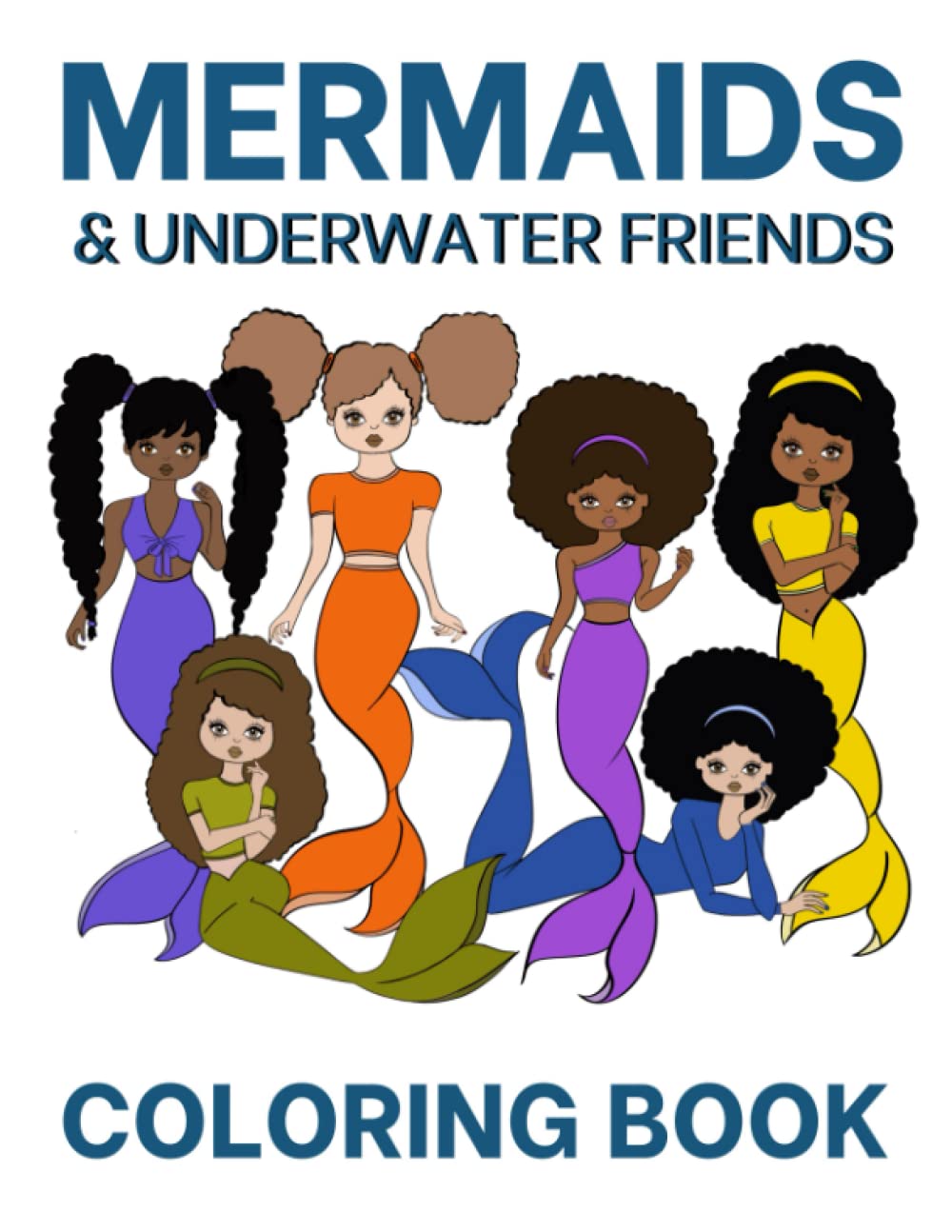 Mermaids Coloring Book by Active Thinking | Goodreads