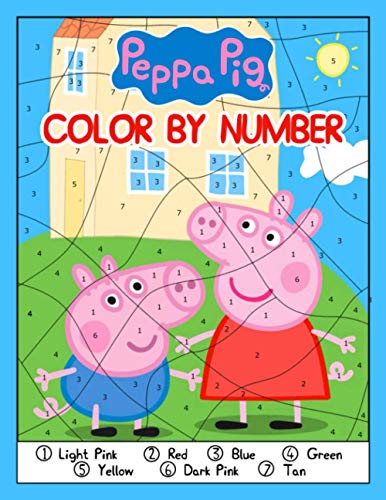 Peppa Pig Color By Number: Coloring With Numbers Helps Children Improve ...
