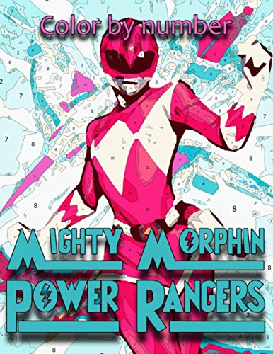 Mighty Morphin Power Rangers Color By Number: Mighty Morphin Power ...