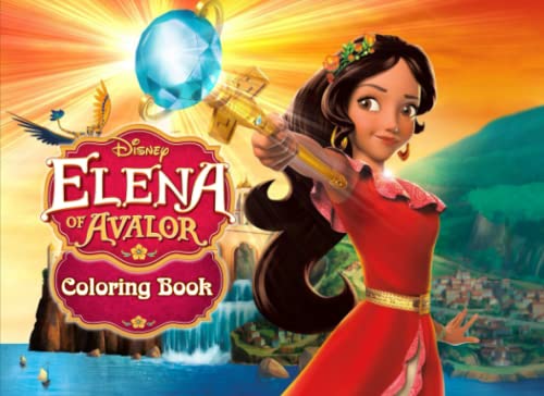 Elena Of Avalor Coloring Book: Book for Kids and Fans to Learn