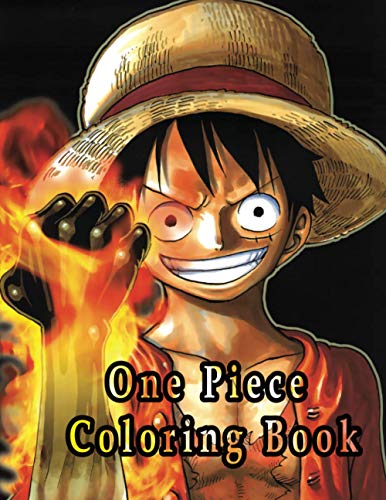 One Piece Coloring Book: Anime Coloring Books for Luffy and Friends ...