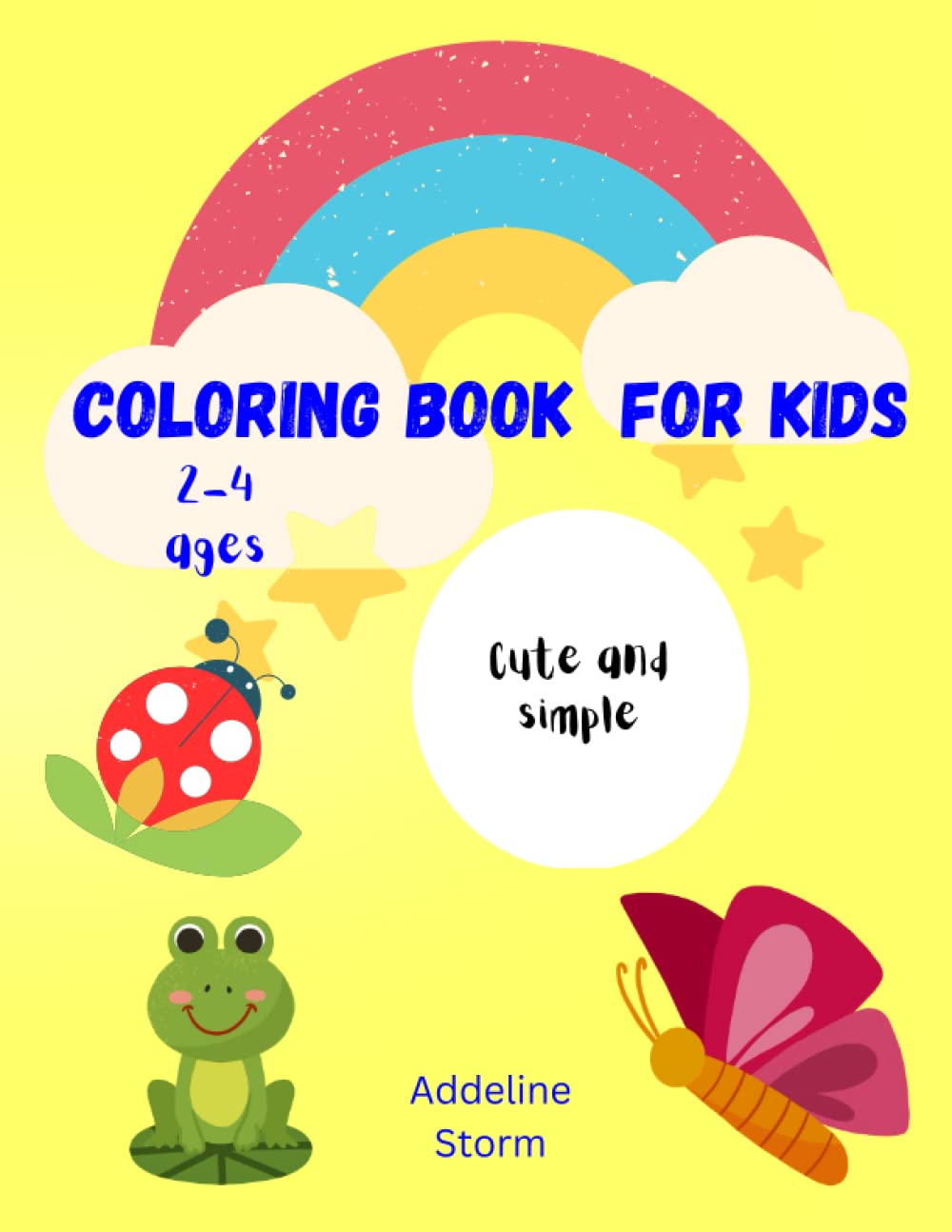 Coloring book for kids fun and easy coloring book for kids/coloring