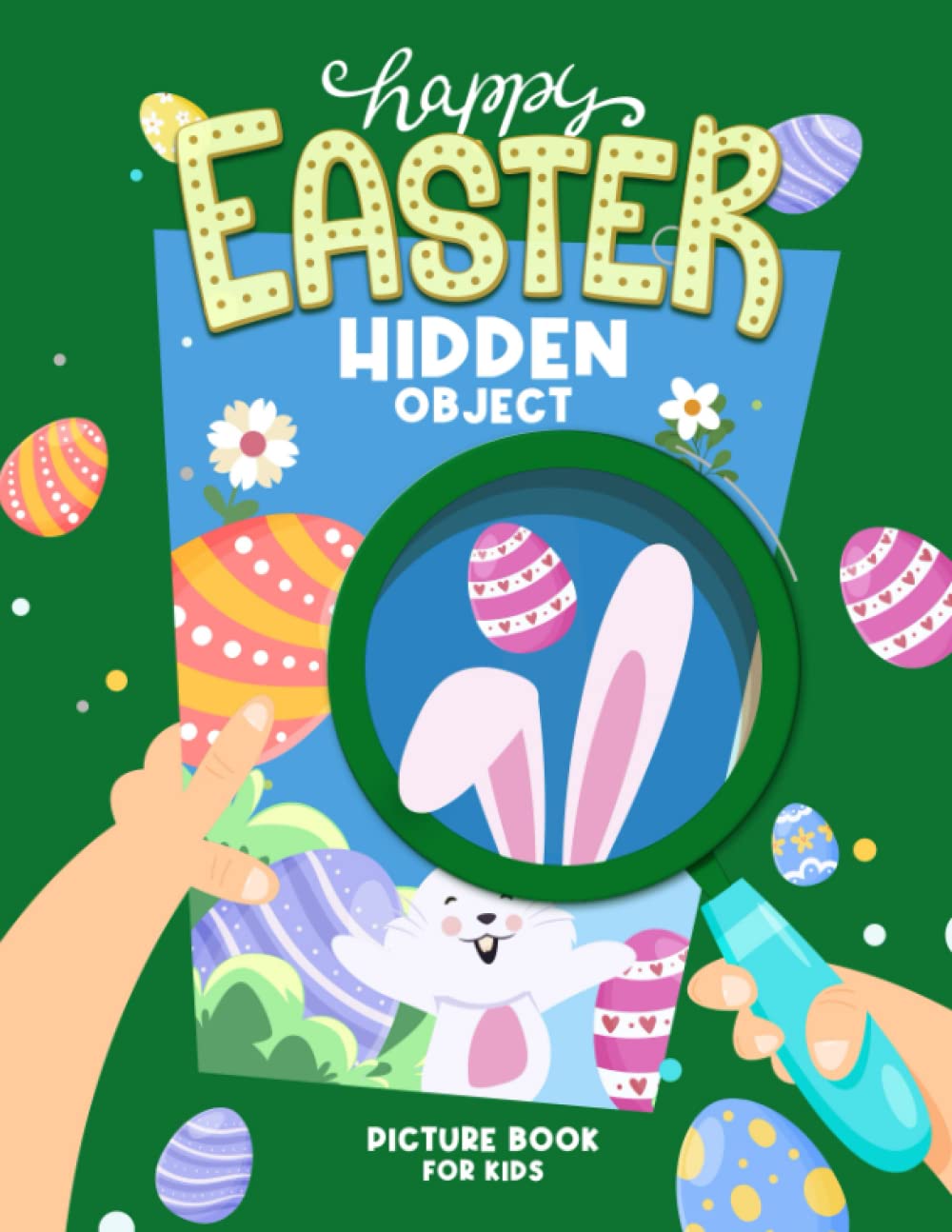 Happy Easter Hidden Object Picture Book For Kids Look And Find The