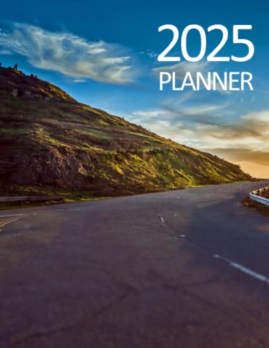 2025 YEARLY PLANNER: Weekly, Monthly, Yearly Planner from January 2025