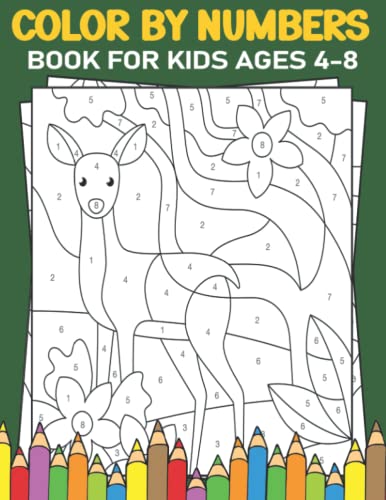 Color By Numbers Book For Kids - 91671643 