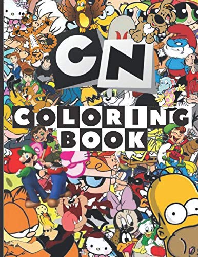 Cartoon Network Coloring Book: Nice Coloring Book For Loved Characters