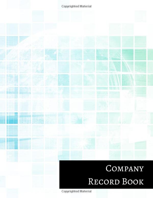 Company Record Book by Insignia Accounts Goodreads