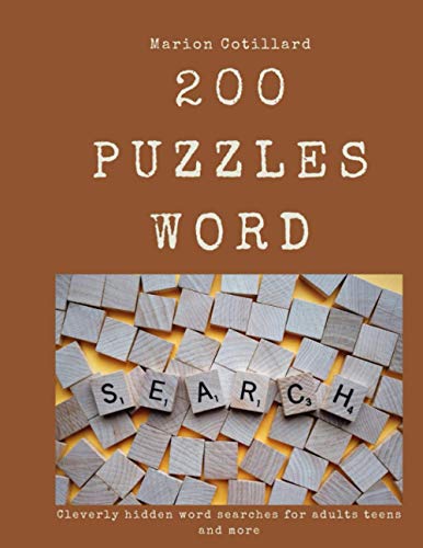 200 puzzles word search: Word search Puzzles with Large Puzzle Book for ...