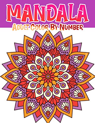 Mandala Color By Number: Mandala Color By Number Coloring Self Help ...