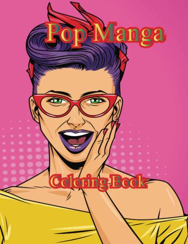 pop manga coloring book: Cute and Creepy Coloring Pages For Teens And ...