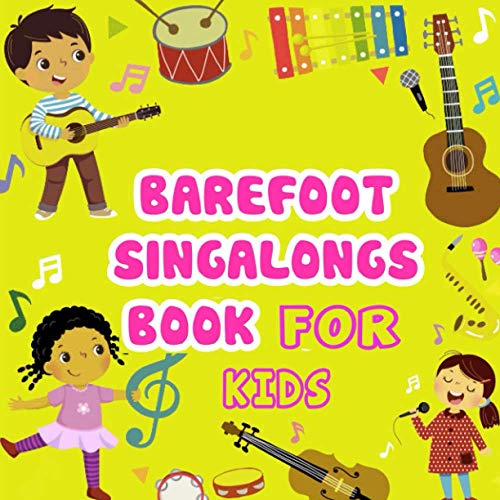 Barefoot Singalong Books For Kids Coloring Learing For Kid By Ms DAVID 