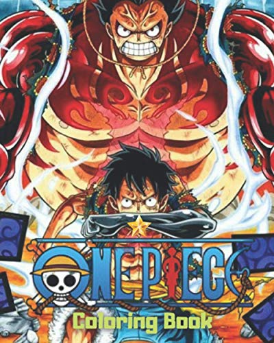 One Piece Coloring Book: 55+ High Quality Coloring Pages for Kids and ...
