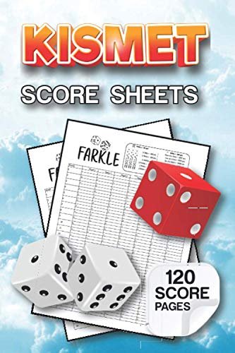 Kismet Score Sheets: 120 Small Score Notebooks for Scorekeeping - Score ...
