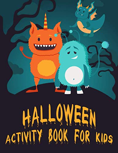 Halloween Activity Book For Kids Activity Book For Kids Including 