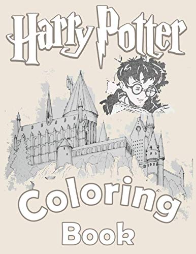 Harry Potter Coloring Book: Characters Coloring Pages perfect for kids ...