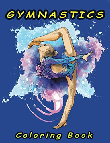 Gymnastics Coloring Book: Gymnastics Coloring pages, Love Gymnastics ...