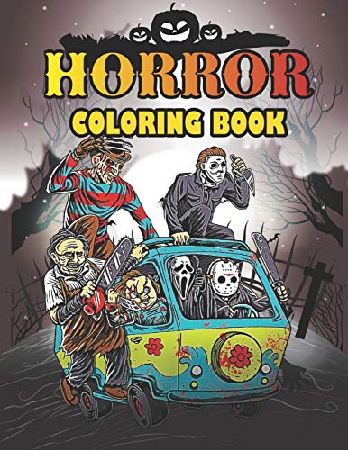 Horror Coloring Book: Rocky Horror Coloring Book, Horror Movie Coloring ...