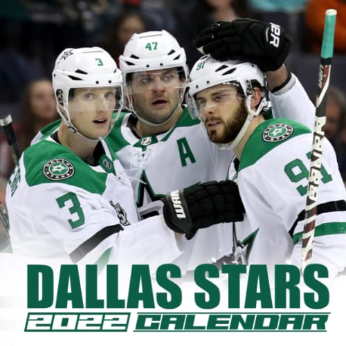 Dallas Stars 2022 Calendar NHL Hockey Sport Squared Monthly Calendar