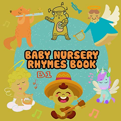 Baby Nursery Rhymes Book B1 Coloring learing for kid by Ms DAVID