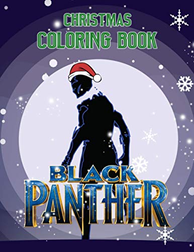 Black Panther Christmas Coloring Book: Special Black Panther Christmas ...