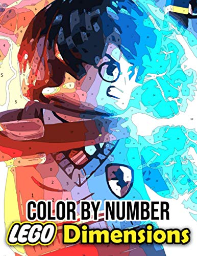 Lego Dimensions Color by Number: Lego Dimensions Coloring Book An Adult ...