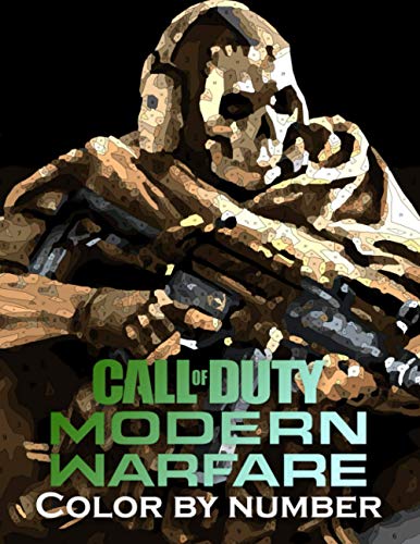 Call of duty modern warfare Color by Number: Call of duty modern ...