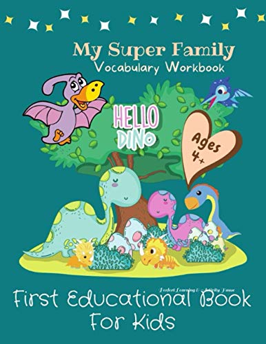 My Super Family Vocabulary Workbook: All In One Family Member Coloring ...