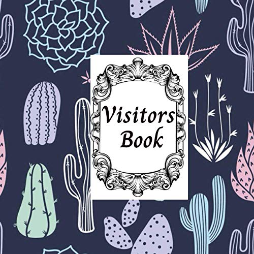 Visitors Book Beautiful and Unique Look Large Design Visitor Log Book