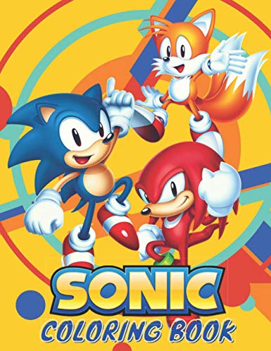 Sonic Coloring Book: Great Coloring Book for Kids 4-8 by Sonic Coloring ...