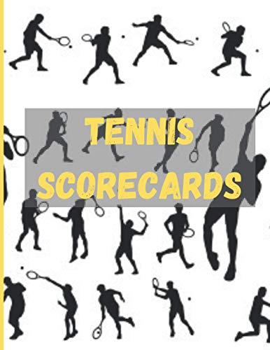 Tennis scorecards: Tennis score card, Record singles or doubles play