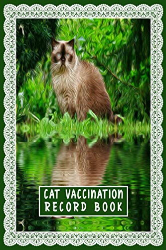 Cat Vaccination Record Book: Cat Vaccines Record, Vaccination Register ...