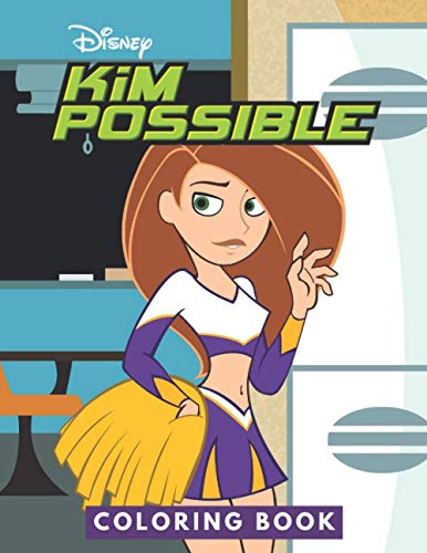 Kim Possible Coloring Book: Jumbo Coloring Book for Kids Ages 3-7 And