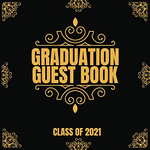 Graduation Guest Book Class Of 2021 Memory Guestbook for Graduation