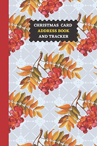 Christmas card address book and tracker: Christmas Card Address Book ...