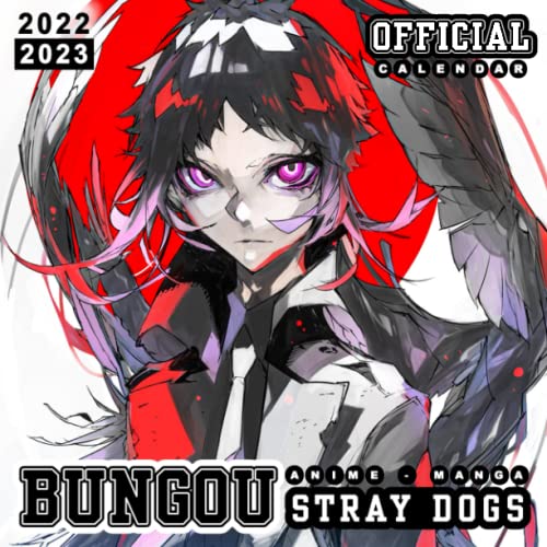 Bungou Stray Dogs 2022 Calendar AnimeManga OFFICIAL calendar 2022